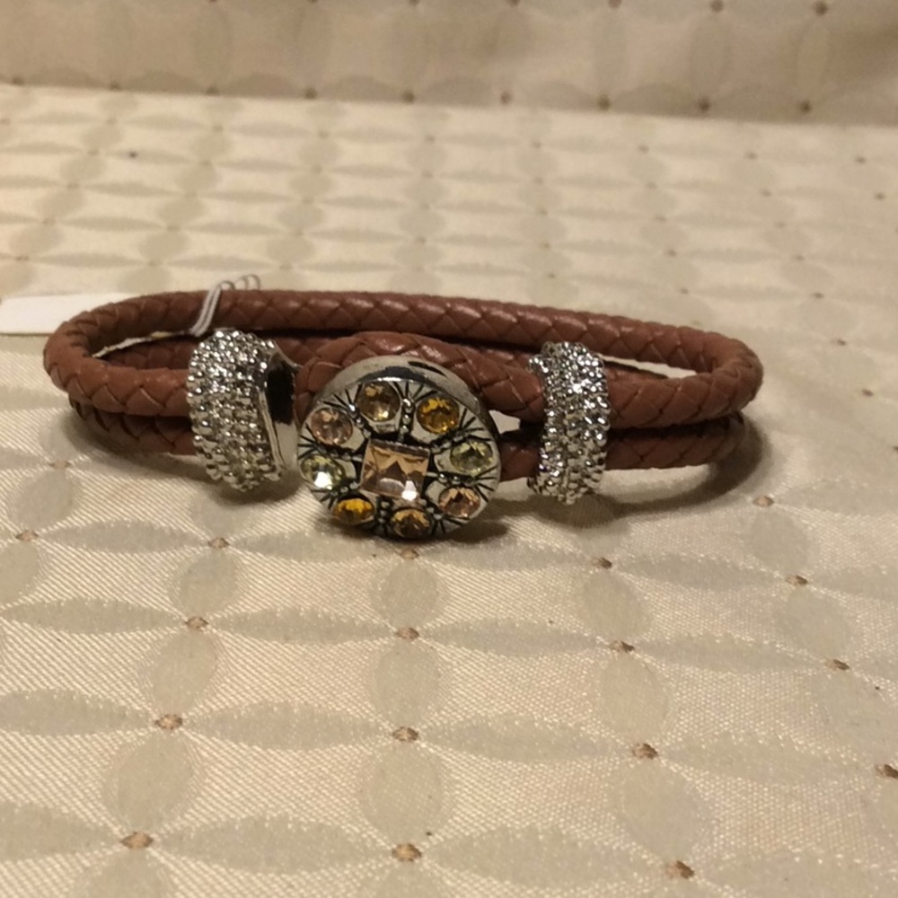 GANZ Genuine Leather Bracelet